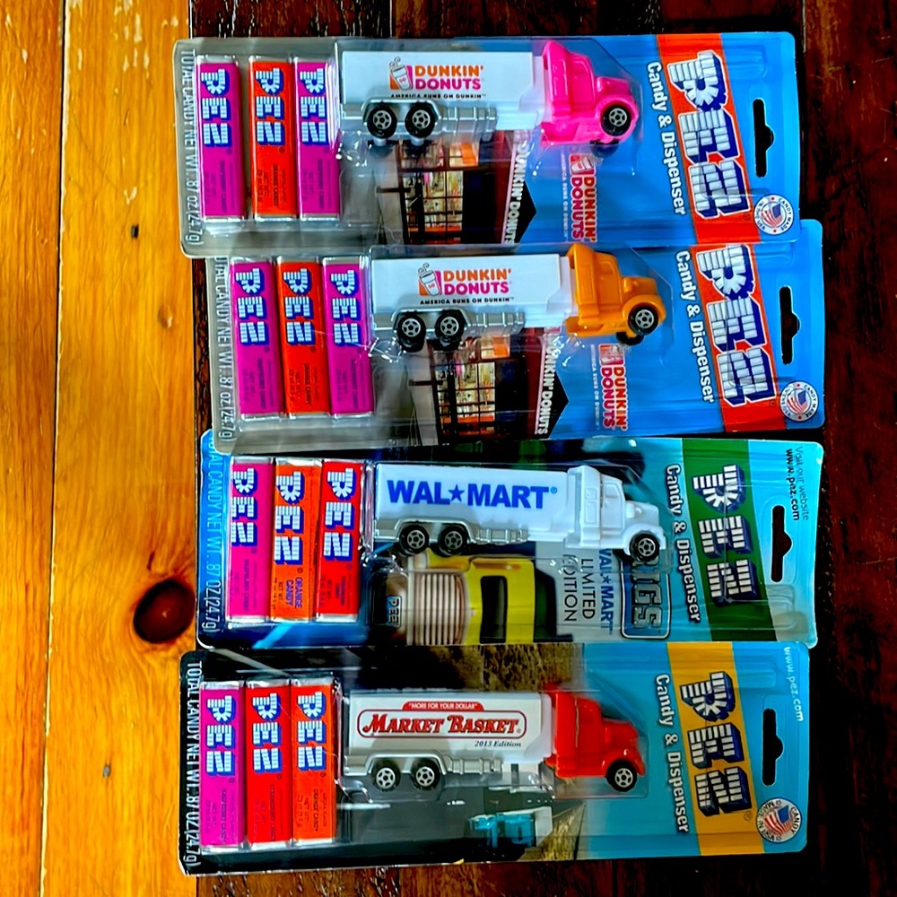 PEZ collectables-NASCAR and trucks